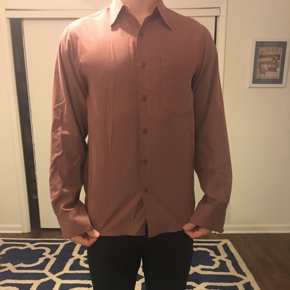 Royal Robins Men’s red dress shirt